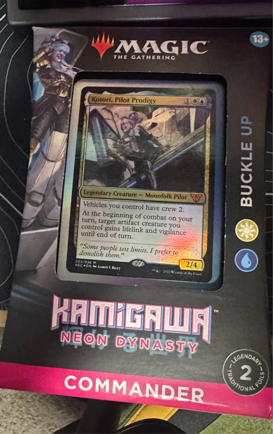 Buckle Up Kamigawa: Neon Dynasty commander deck